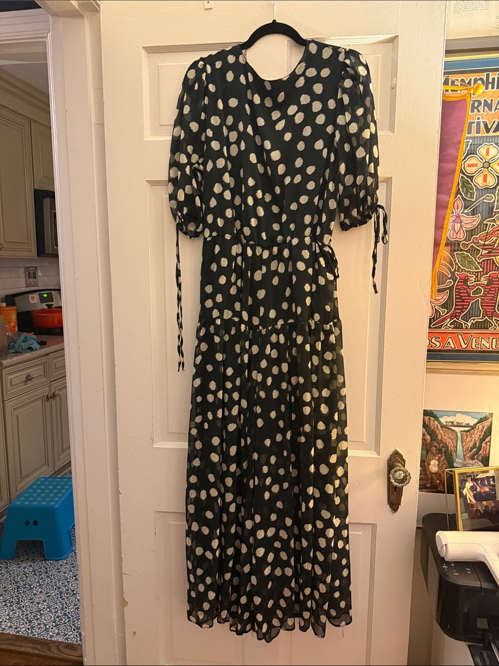 ASOS Black and White Polka Dot Jumpsuit